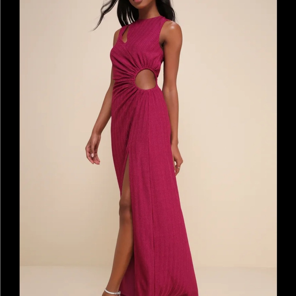 Elegant Sleeveless Pink Dress